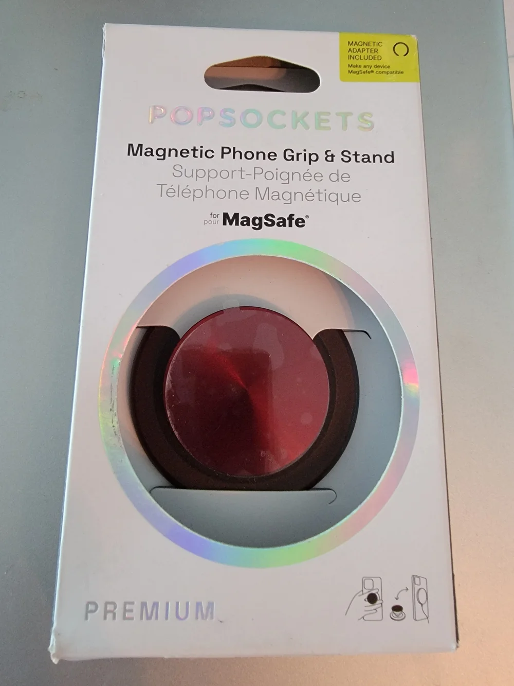 PopSocket Magnetic Phone Grip & Stand - Wine/Burgundy